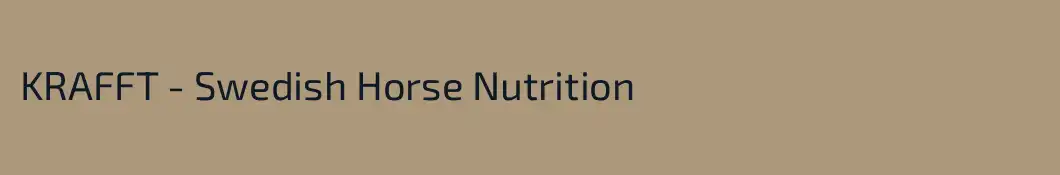 KRAFFT - Swedish Horse Nutrition